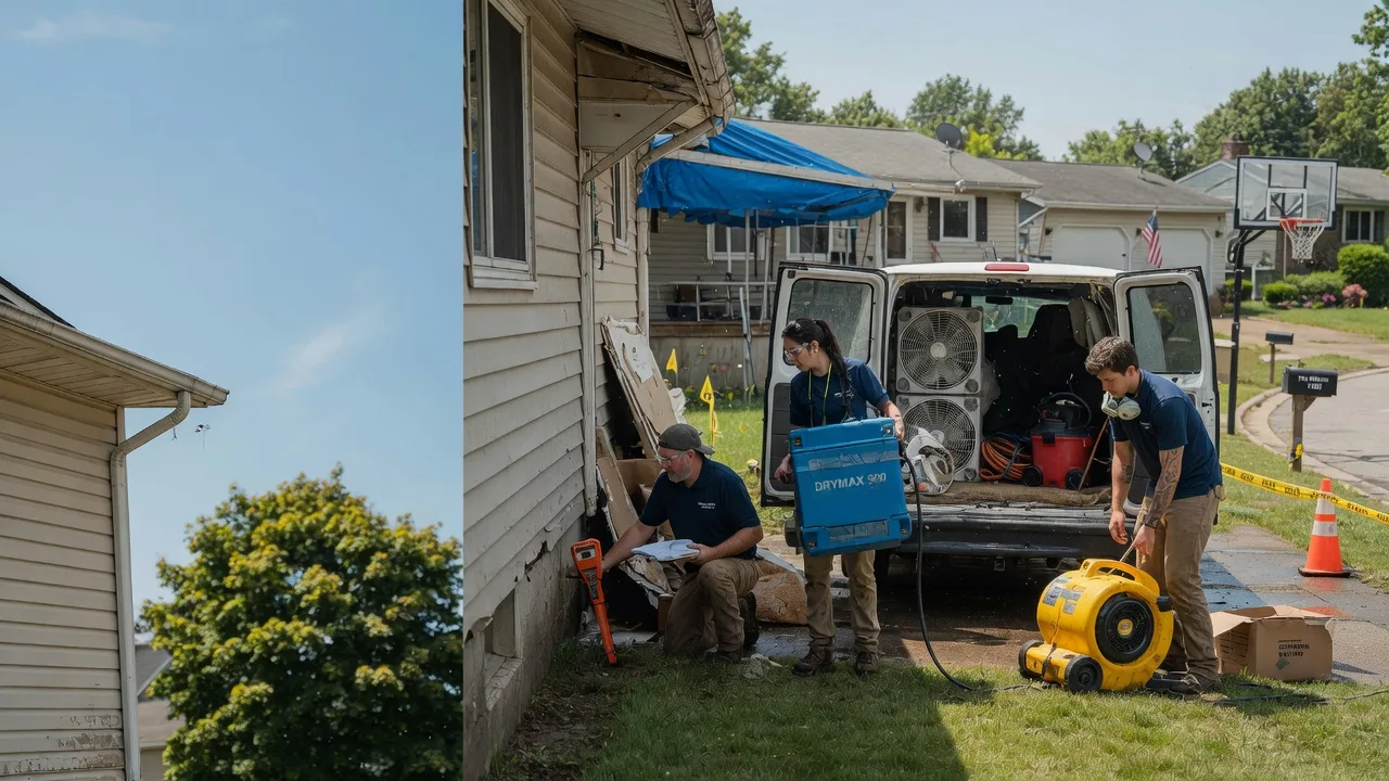Ceiling Leak Cleanup in Depew, NY near me